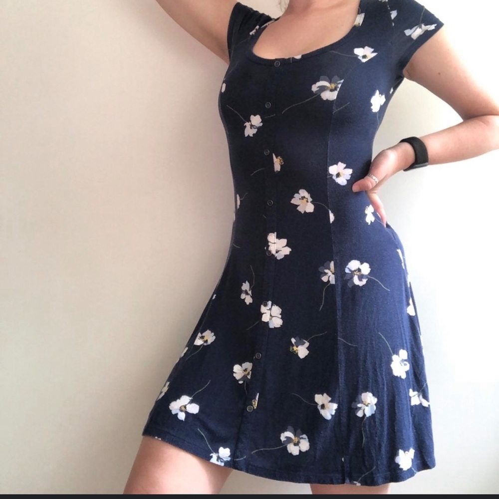 XS Skater Dress by SO. Well loved. Mini tie in the back